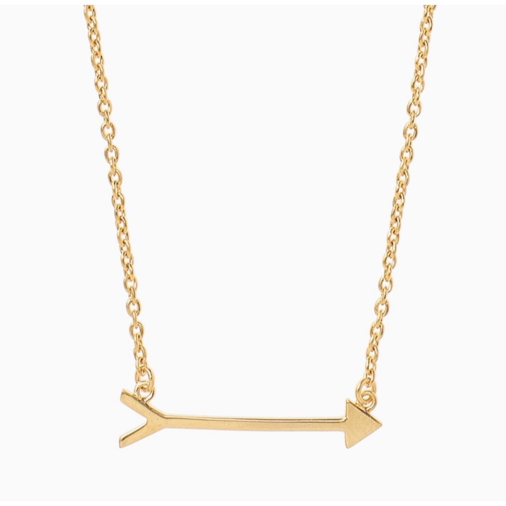 Stella & Dot On The Mark Arrow Necklace